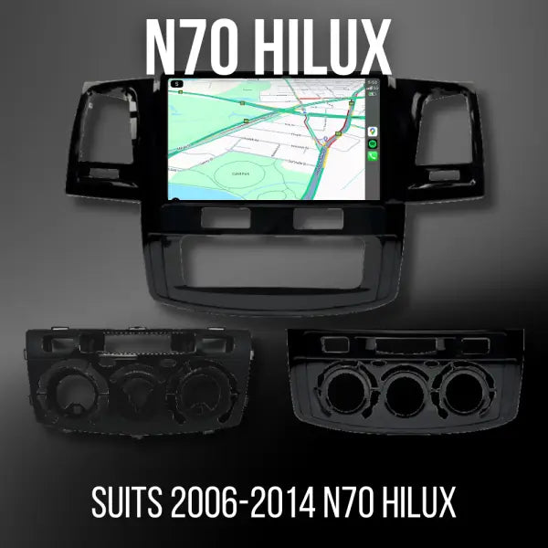 Polaris 9’’ N70 Maxx Head Unit for Toyota Hilux N70 | 2006 - 2014