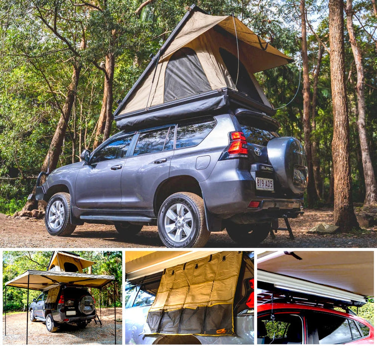 Boab Hard Shell Roof Top Tent Ultimate Adventure Bundle - Vehicle Awnings