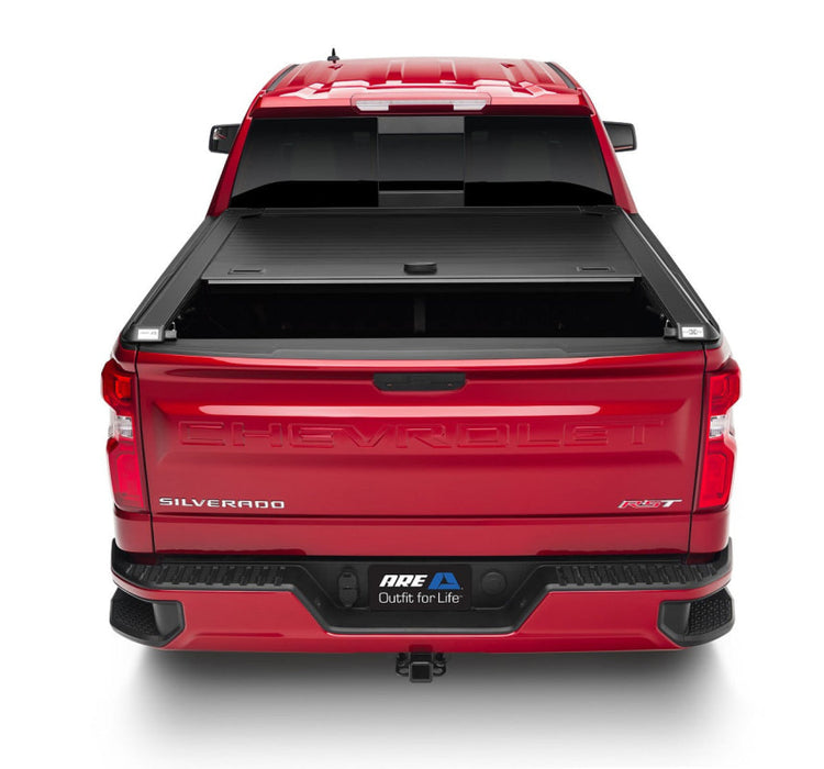 A.R.E. Double Cover Retractable Truck Bed Tonneau Cover - Tonneau