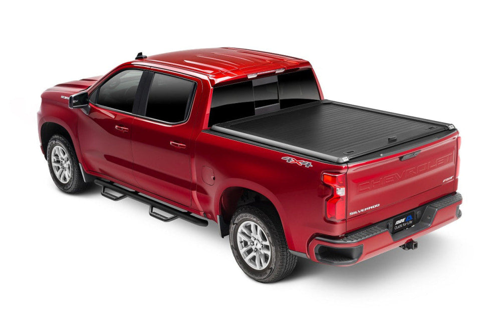 A.R.E. Double Cover Retractable Truck Bed Tonneau Cover - Tonneau