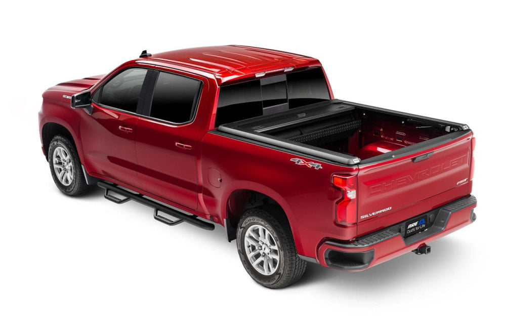 A.R.E. Double Cover Retractable Truck Bed Tonneau Cover - Tonneau