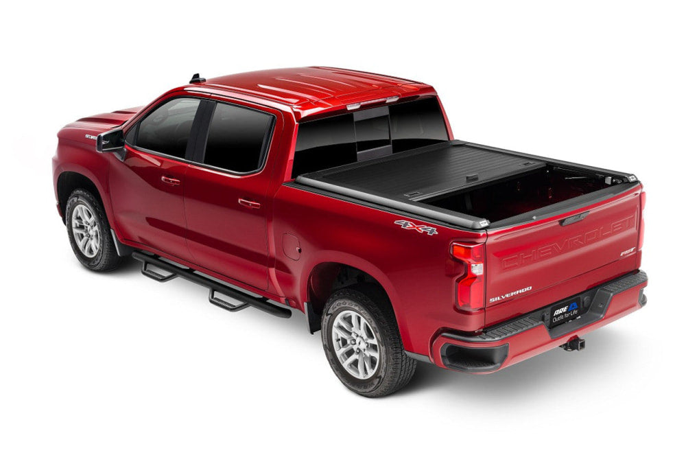 A.R.E. Double Cover Retractable Truck Bed Tonneau Cover - Tonneau