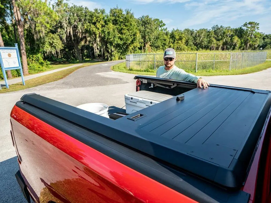 A.R.E. Double Cover Retractable Truck Bed Tonneau Cover - Tonneau