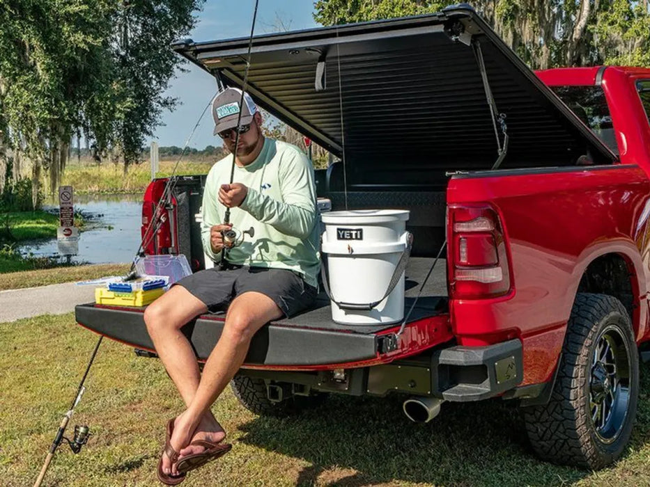 A.R.E. Double Cover Retractable Truck Bed Tonneau Cover - Tonneau