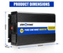 Atem Power 12V to 240V 3000W/6000W Pure Sine Wave Power Inverter - Power Inverter