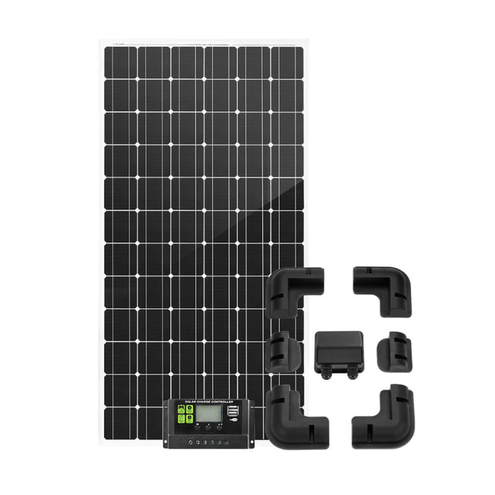 Atem Power 12V Mono Solar Panel Kit - Rooftop Solar Panels