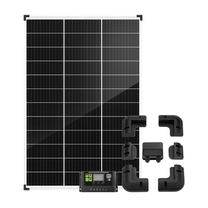 Atem Power 12V Mono Solar Panel Kit - Rooftop Solar Panels