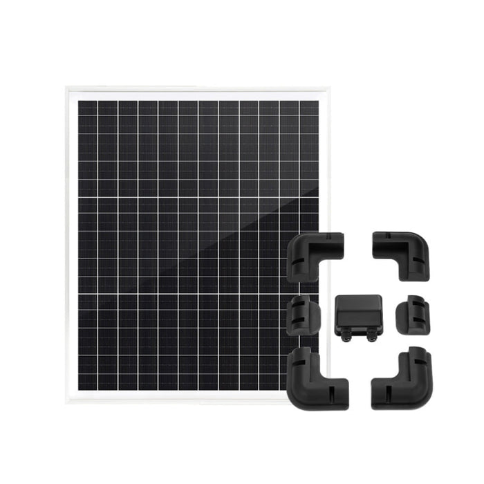 Atem Power 12V Mono Solar Panel Kit - Rooftop Solar Panels