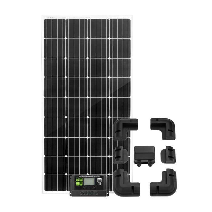 Atem Power 12V Mono Solar Panel Kit - Rooftop Solar Panels