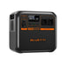 Portable Bluetti AC180P power station with multiple outlets and digital display