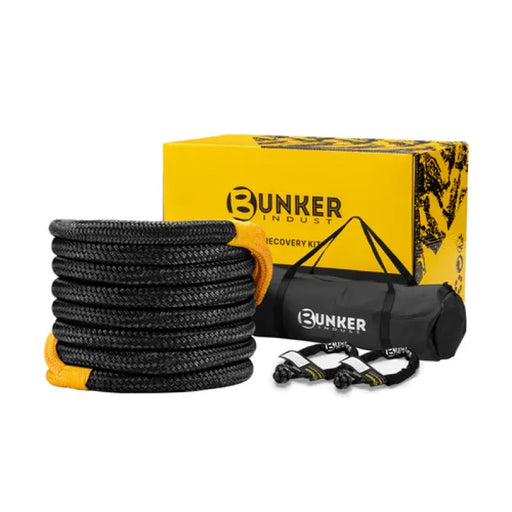 Bunker Indust Kinetic Recovery Rope 15T Snatch Strap | 25mm x 9m