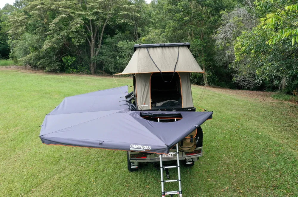 CampBoss 270XL Boss Shadow 4x4 Awning with Optional RTT Entry - Vehicle Awnings