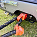 CampBoss Boss 7075 T6 Aluminium Recovery Hitch | Black | Silver | Orange