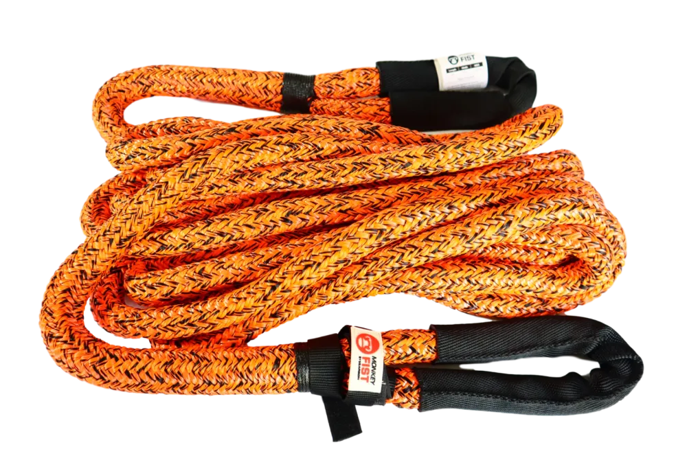 Carbon Offroad 12 Tonne Kinetic Recovery Rope Kit 9 metre x 24mm - Recovery Gear