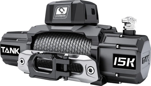 Carbon Tank 15000lb Large 4x4 12v Winch Kit | IP68 Rating - Winch