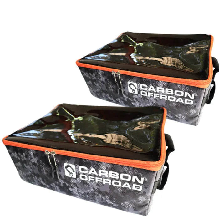 Carbon Offroad 2- Piece Gear Cube Storage and Recovery Bag Bundle - Recovery Gear Bundles