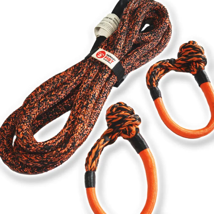 Carbon Offroad 4m 14T Bridle Rope and 2-Piece Soft Shackles Bundle - Recovery Gear Bundles