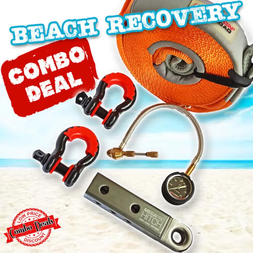 Carbon Offroad Beach Recovery Combo Deal - Recovery Gear Bundles