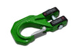 Carbon Offroad Mega Pro Winch Recovery Hook - Green - Winch Hooks