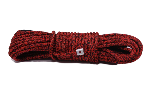 Carbon Offroad Next Gen 25 x 11mm Low Mount Winch Rope Kit | Red Black Mix Colour - Recovery Gear