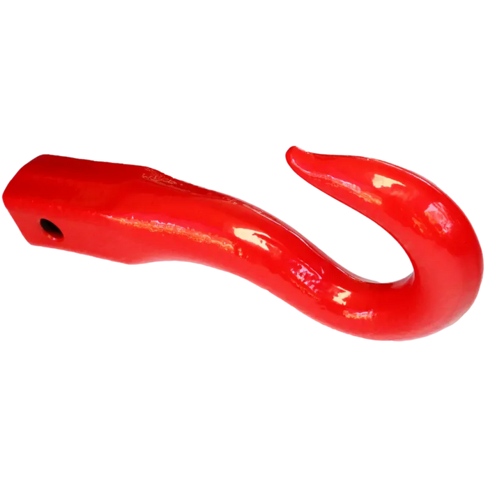 Carbon Offroad Shinbusta Forged Red Recovery Hook | Red or Black - Winch Hooks