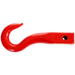 Carbon Offroad Shinbusta Forged Red Recovery Hook | Red or Black - Winch Hooks