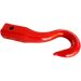 Carbon Offroad Shinbusta Forged Red Recovery Hook | Red or Black - Winch Hooks