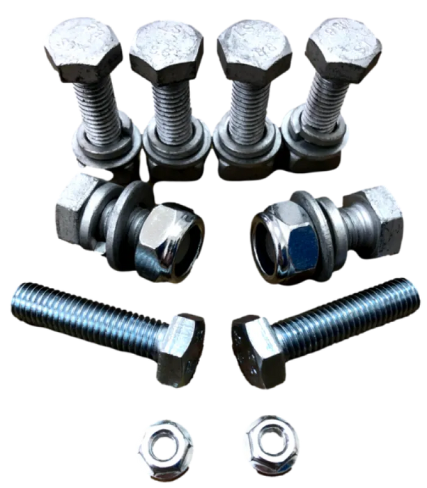 Carbon Winch Mounting Bolt Kit - Winch Parts