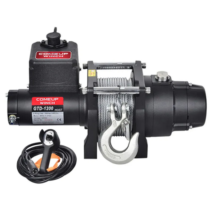 COMEUP GTD-1200 Heavy Duty 12V/24V Hoist | 544kg/1,200lb