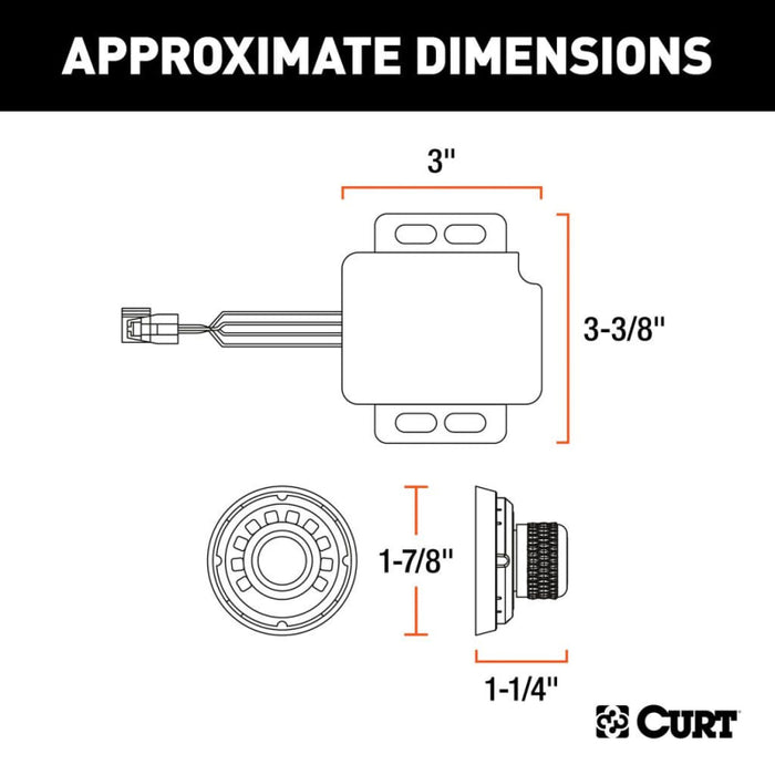 CURT Spectrum-2 Brake Controller - brake controller