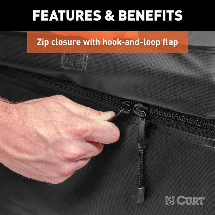 CURT Weather-Resistant Vinyl Cargo Bag (142cm x 46cm x 53cm)