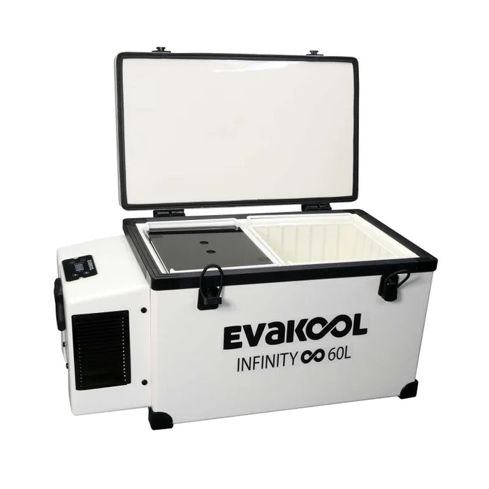 EvaKool 60L Fibreglass Infinity Camping Fridge/Freezer | RFE60-FF - Fridge/Freezer