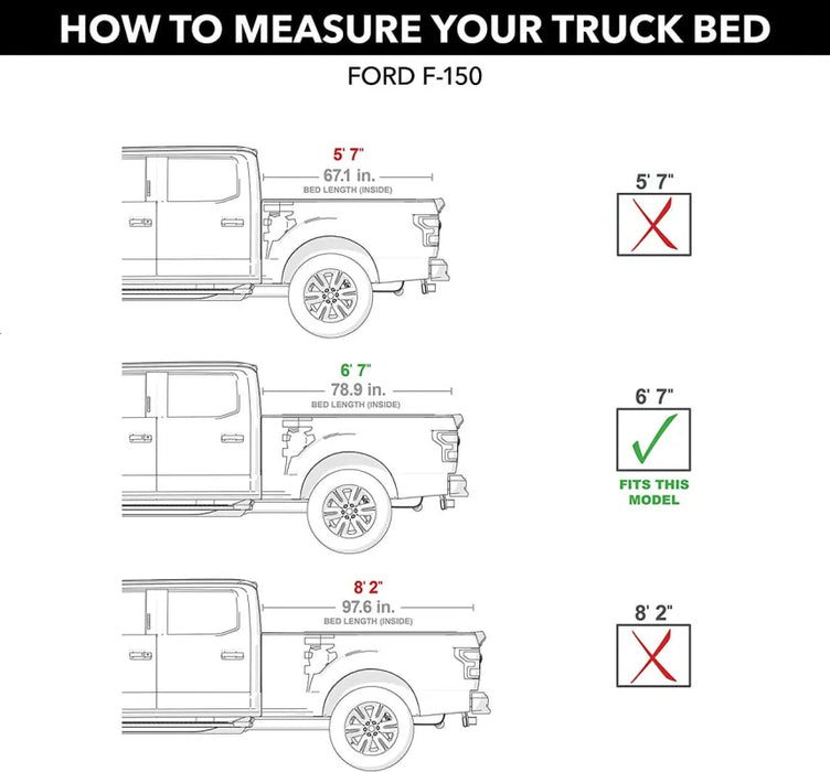 Extang Trifecta E-Series Soft Folding Truck Bed Tonneau Cover to Suit 21-23 Ford F-150/F-250