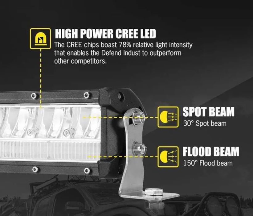 FieryRed 50 LED Light Bar - Light Bars