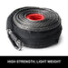 FieryRed Dyneema Synthetic Winch Rope | Black | 10mm x 30m - Winch Rope/Cable