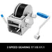 3 Speed Hand Winch with 8m Dyneema Webbing Strap - Hand Winch