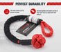 FieryRed Recovery Snatch Block Pulley Rope Ring | 8T+15T Soft Shackle - Recovery Gear