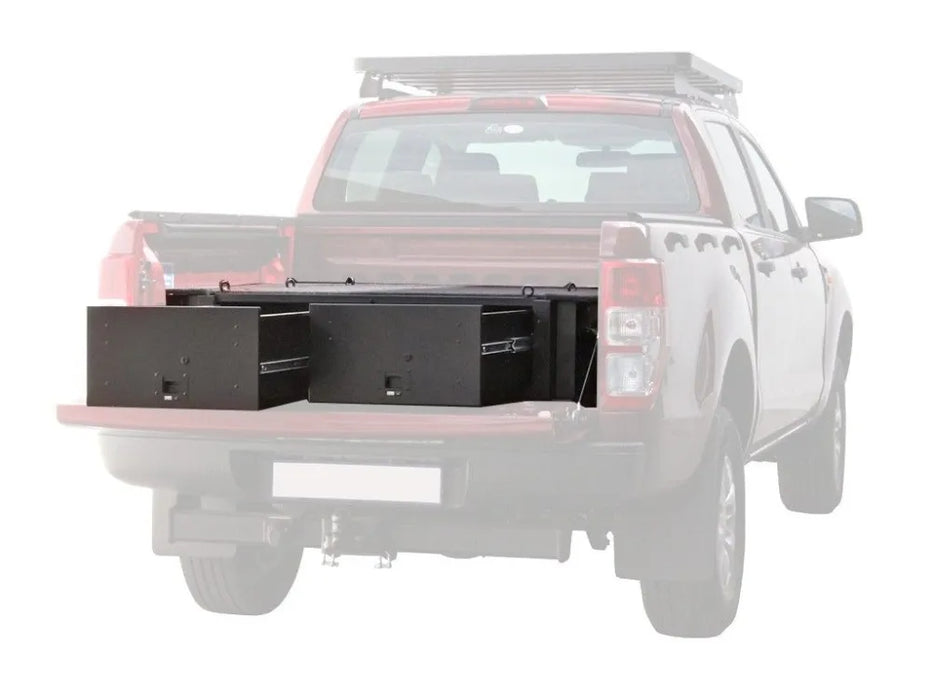 Front Runner Double Drawer Kit for Ford Ranger T6 DC - Drawer System