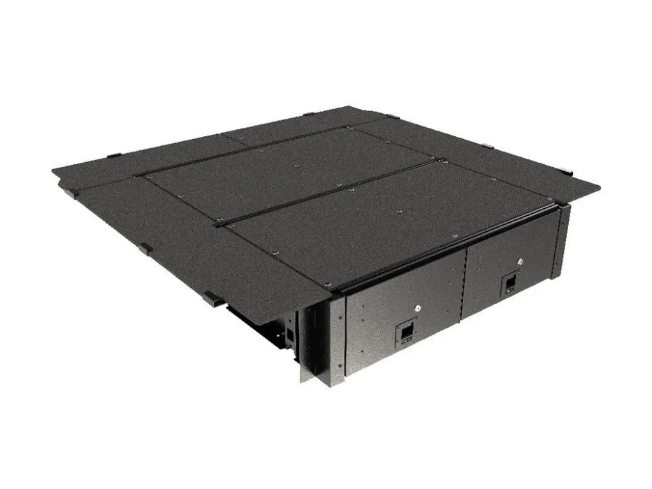 Front Runner Double Drawer Kit for Isuzu KB DC | 2013 - Current - Drawer System