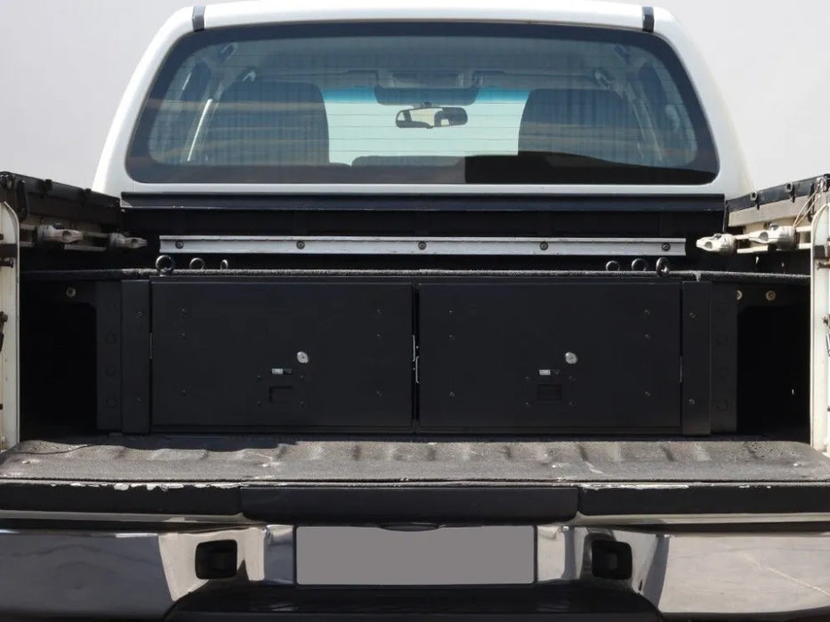 Front Runner Double Drawer Kit for Nissan Navara D40 DC - Drawer System