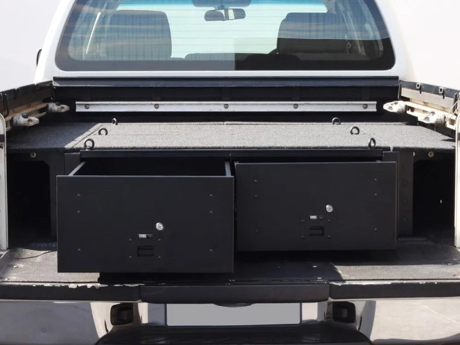 Front Runner Double Drawer Kit for Nissan Navara D40 DC - Drawer System