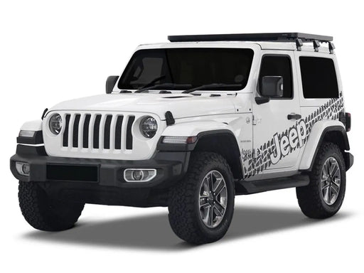 Front Runner Jeep Wrangler JL 2 Door Slimline II 1/2 Roof Rack Kit | 2018 - Current - Roof Racks