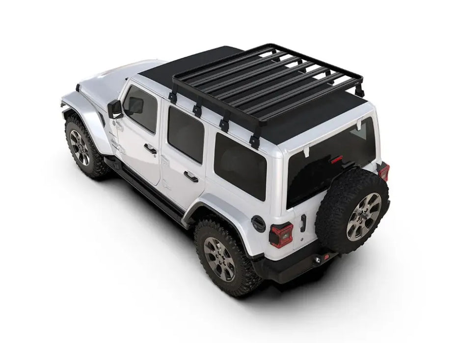 Front Runner Slimline II Roof Rack Kit for 4 Door Jeep Wrangler Sky One Touch Extreme - Roof Racks