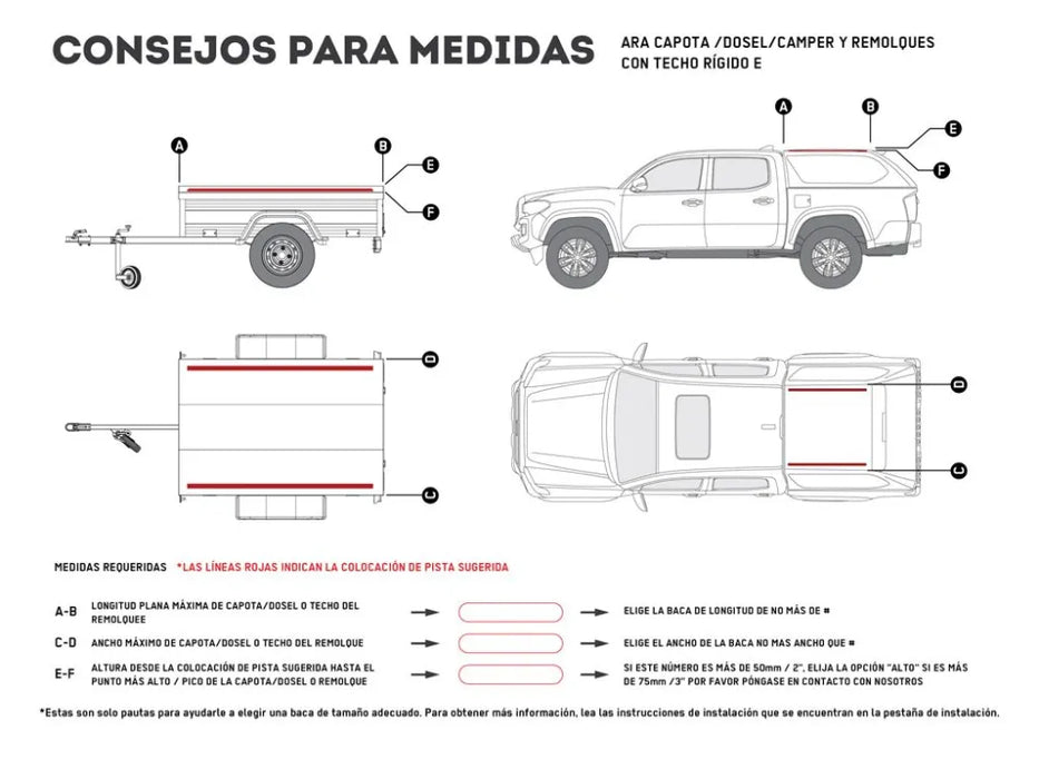 Front Runner Truck Canopy or Trailer with OEM Track Slimline II Rack Kit / 1165mm(W) X 1358mm(L) - Roof Racks