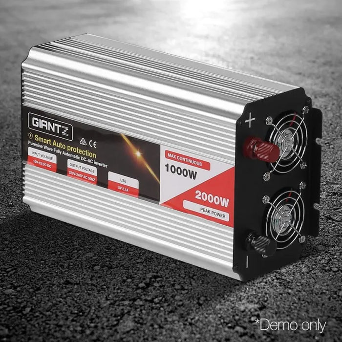 Giantz 1000W Puresine Wave DC-AC Power Inverter - Inverter