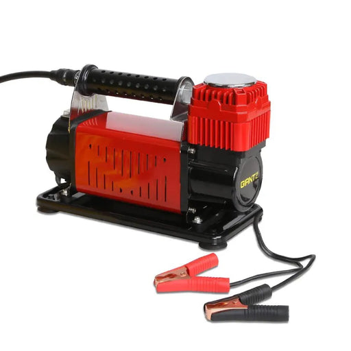 Giantz 12V Portable Air Compressor - Red