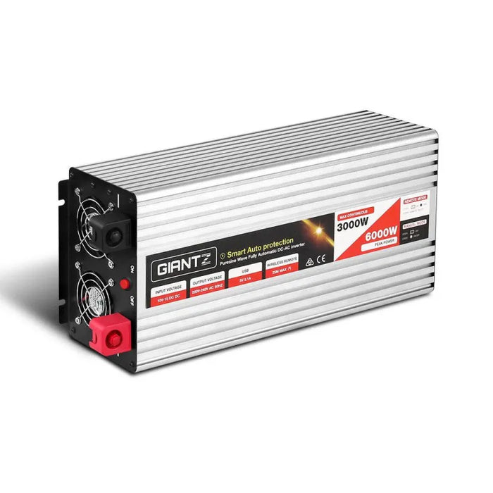 Giantz 3000W Puresine Wave DC-AC Power Inverter - Inverter