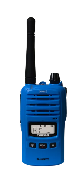 GME 5/1 Watt IP67 UHF CB Handheld Radio - Blaze Orange | TX6160XO - Handheld Radio