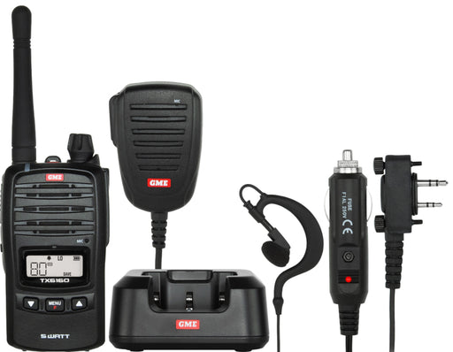 GME 5/1 Watt UHF CB Handheld Radio | TX6160 - Handheld Radio