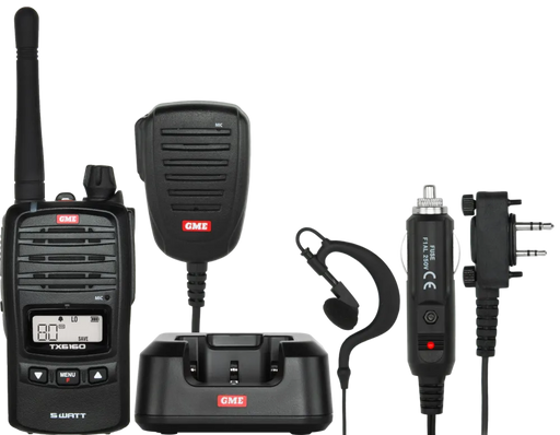 GME 5/1 Watt UHF CB Handheld Radio | TX6160 - Handheld Radio